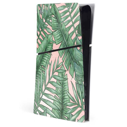 Spring Palm Leaves PlayStation PS5 Skins